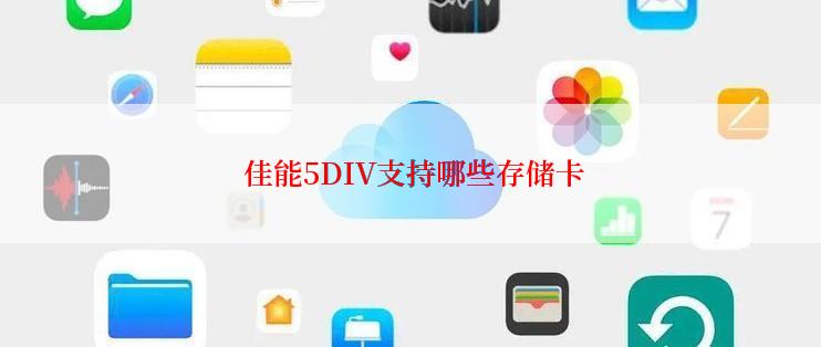  佳能5DIV支持哪些存储卡