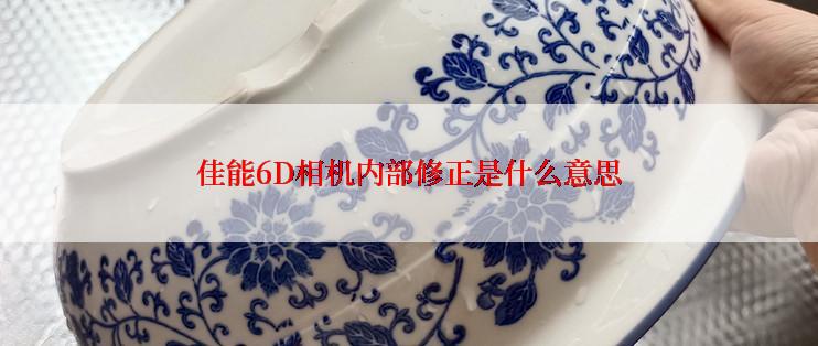 佳能6D相机内部修正是什么意思