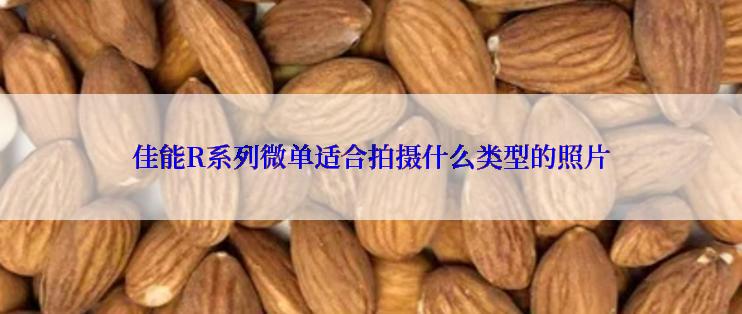 佳能R系列微单适合拍摄什么类型的照片