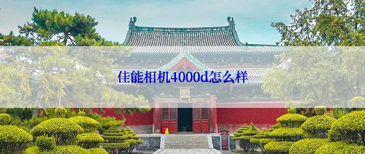 佳能相机4000d怎么样