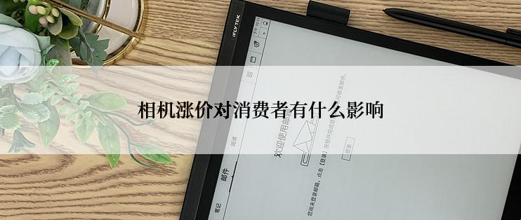 相机涨价对消费者有什么影响