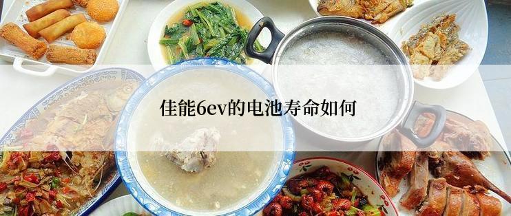  佳能6ev的电池寿命如何