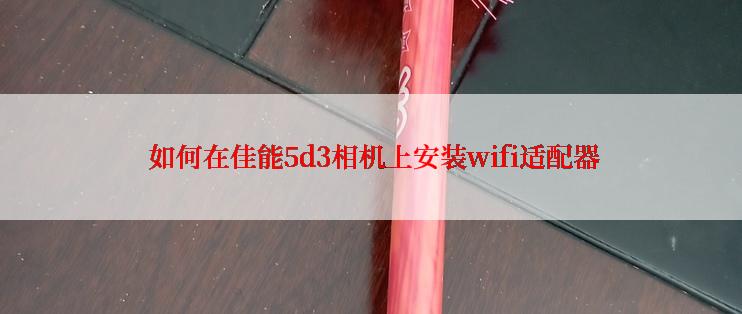  如何在佳能5d3相机上安装wifi适配器