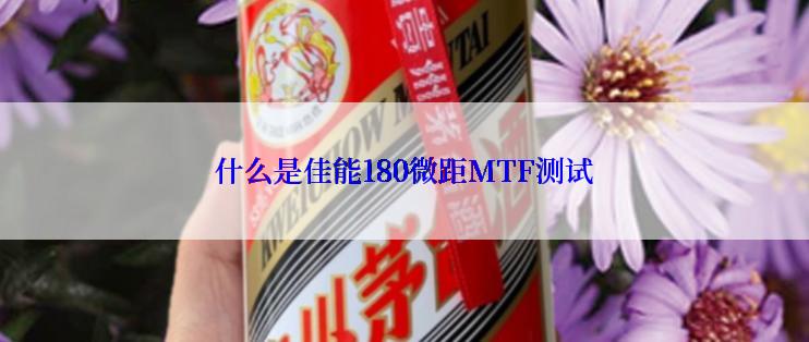 什么是佳能180微距MTF测试