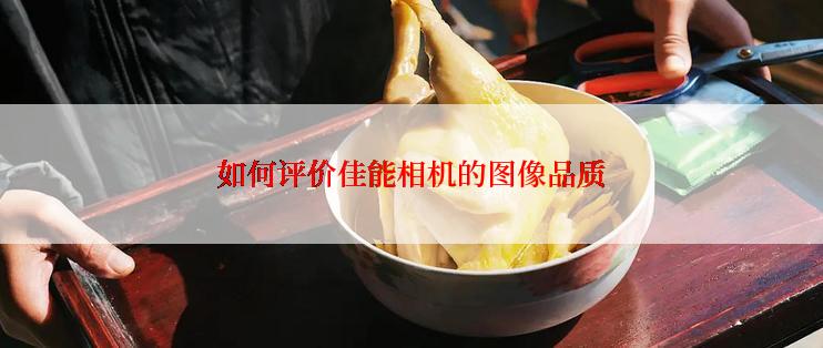 如何评价佳能相机的图像品质