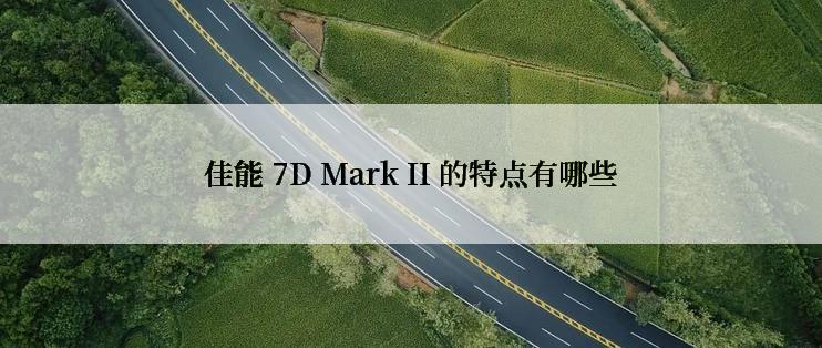 佳能 7D Mark II 的特点有哪些