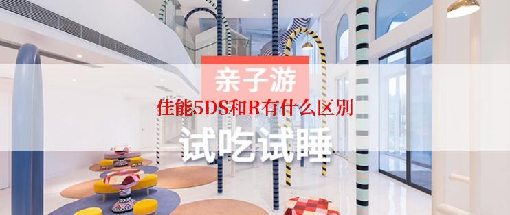 佳能5DS和R有什么区别