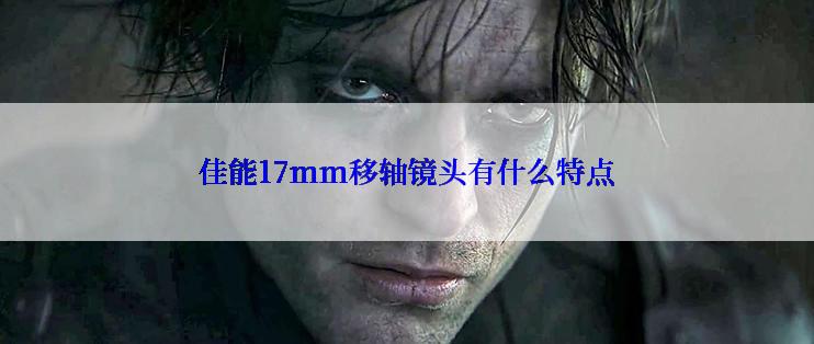 佳能17mm移轴镜头有什么特点