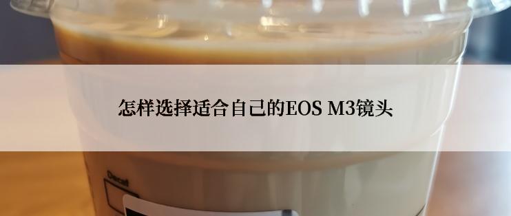 怎样选择适合自己的EOS M3镜头