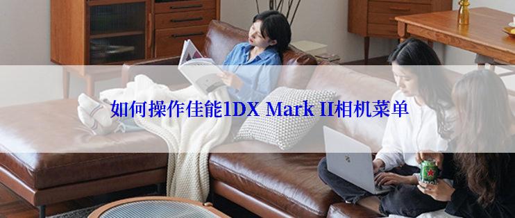  如何操作佳能1DX Mark II相机菜单