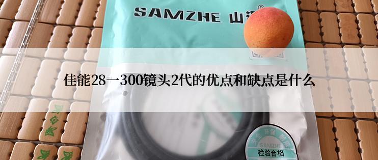 佳能28一300镜头2代的优点和缺点是什么