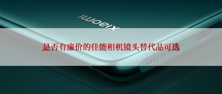 是否有廉价的佳能相机镜头替代品可选