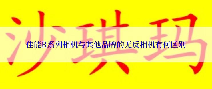 佳能R系列相机与其他品牌的无反相机有何区别