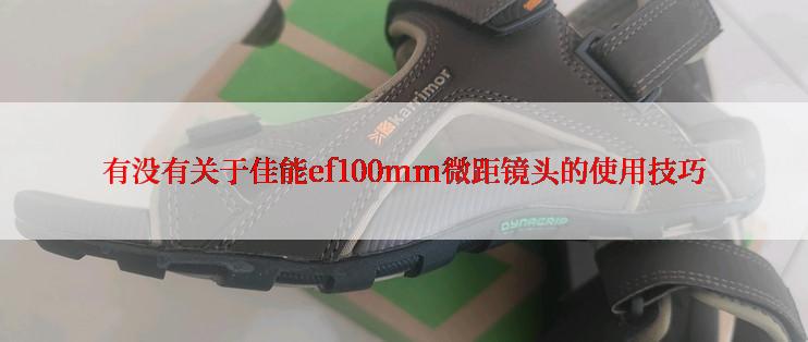 有没有关于佳能ef100mm微距镜头的使用技巧