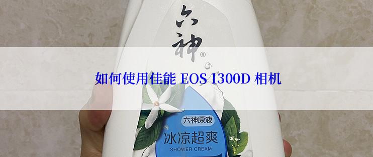  如何使用佳能 EOS 1300D 相机