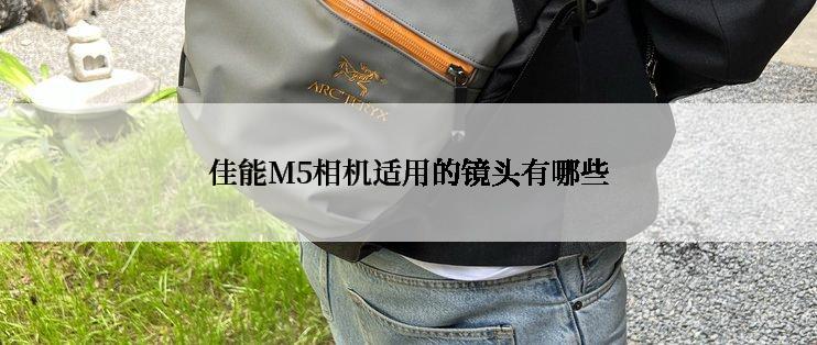 佳能M5相机适用的镜头有哪些