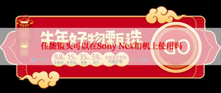  佳能镜头可以在Sony Nex相机上使用吗