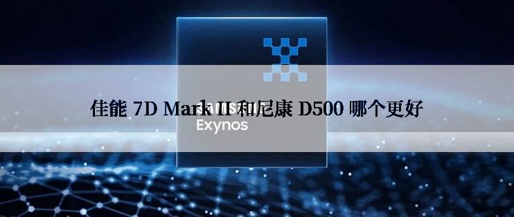 佳能 7D Mark II 和尼康 D500 哪个更好