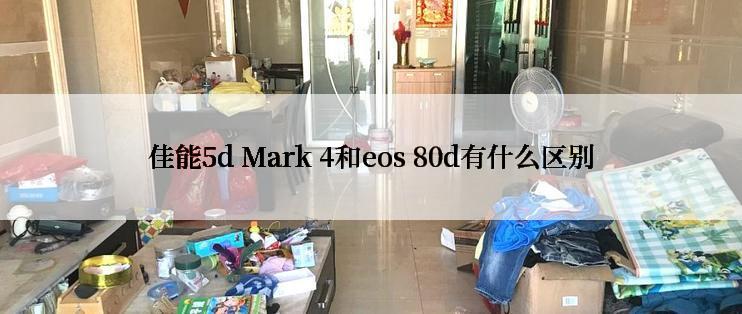 佳能5d Mark 4和eos 80d有什么区别