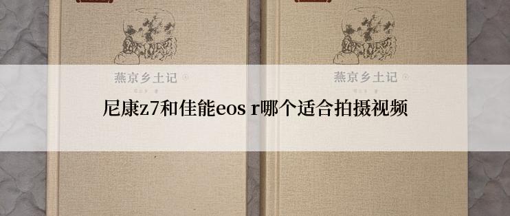 尼康z7和佳能eos r哪个适合拍摄视频