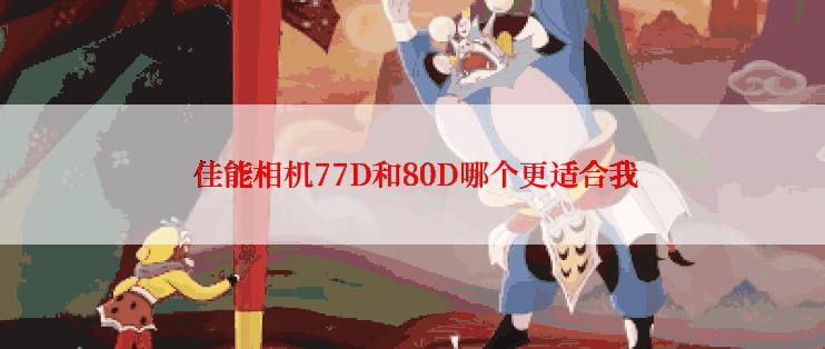  佳能相机77D和80D哪个更适合我