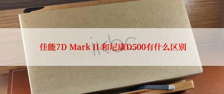  佳能7D Mark II 和尼康D500有什么区别