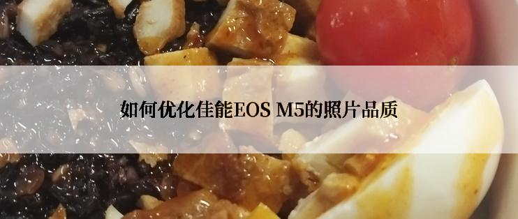 如何优化佳能EOS M5的照片品质