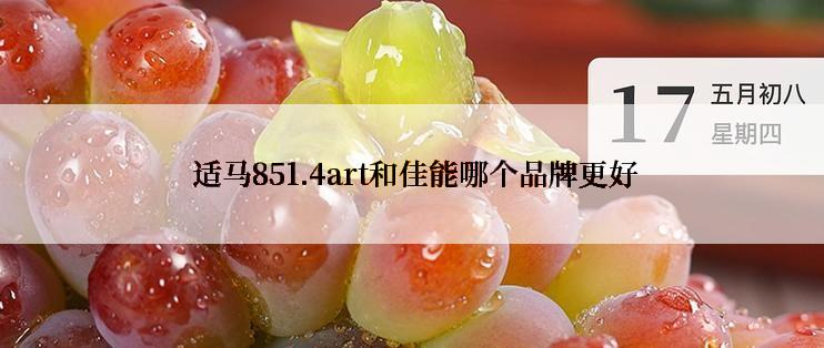  适马851.4art和佳能哪个品牌更好