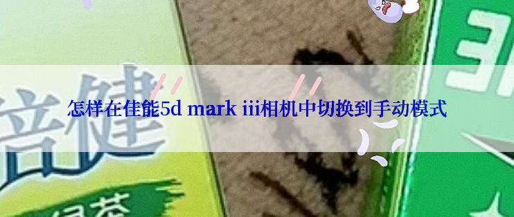 怎样在佳能5d mark iii相机中切换到手动模式