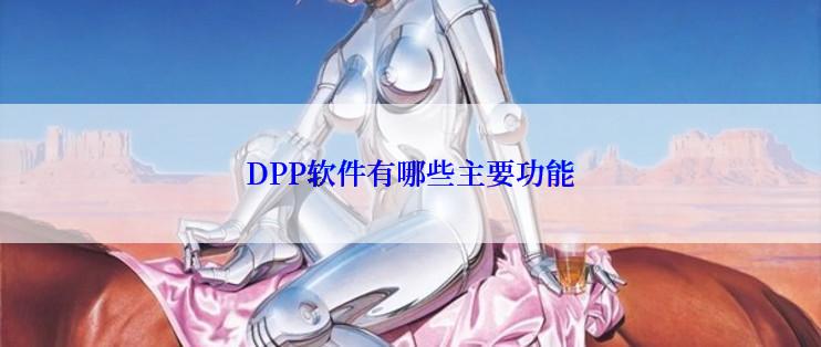 DPP软件有哪些主要功能