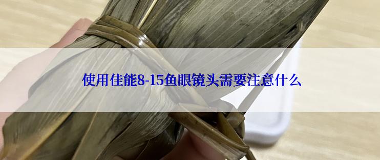  使用佳能8-15鱼眼镜头需要注意什么