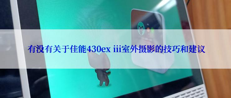  有没有关于佳能430ex iii室外摄影的技巧和建议