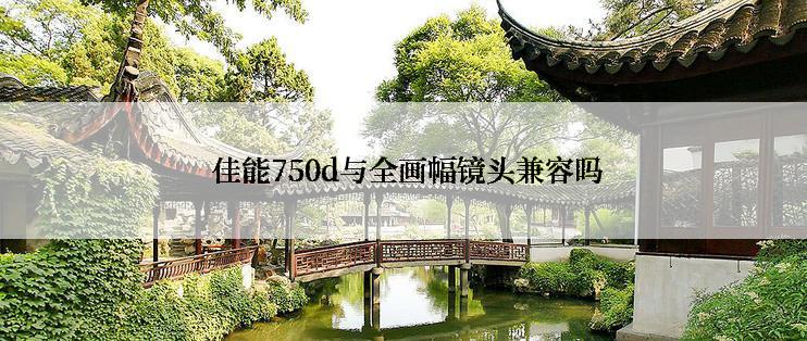  佳能750d与全画幅镜头兼容吗