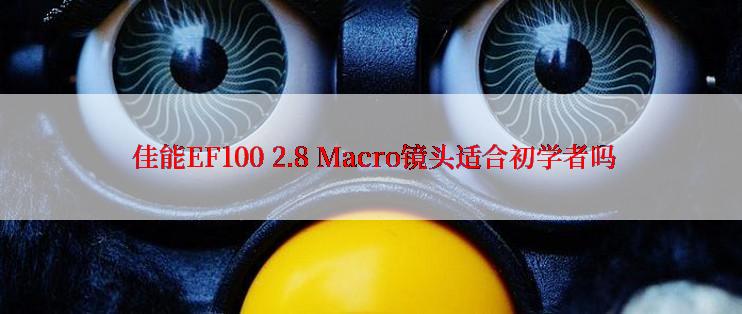  佳能EF100 2.8 Macro镜头适合初学者吗