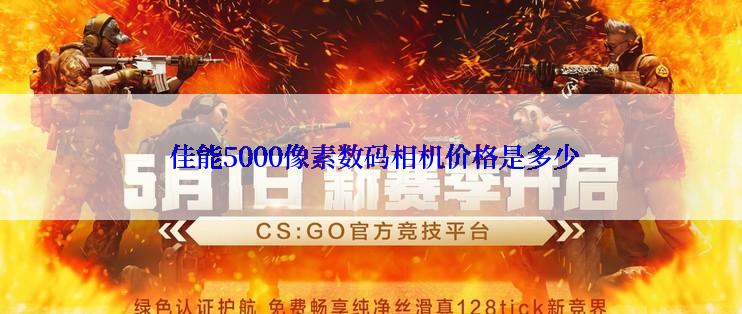  佳能5000像素数码相机价格是多少