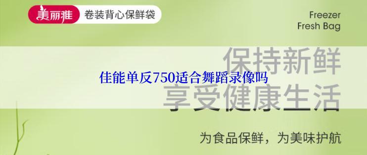 佳能单反750适合舞蹈录像吗