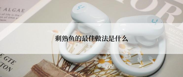 剩熟鱼的最佳做法是什么